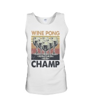 Vintage Wine Pong Champ Shirt Unisex Tank thumbnail