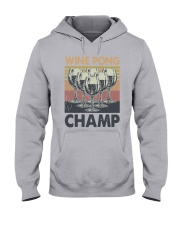 Vintage Wine Pong Champ Shirt Hooded Sweatshirt thumbnail