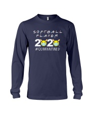 Softball Player 2020 Quarantined Shirt Long Sleeve Tee thumbnail