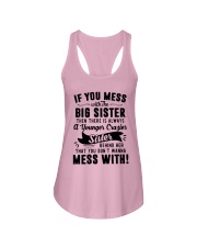 If You Mess With The Big Sister Then Cazier Shirt Ladies Flowy Tank thumbnail