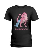 Dinosaur Grandma Saurus Shirt Ladies T-Shirt thumbnail