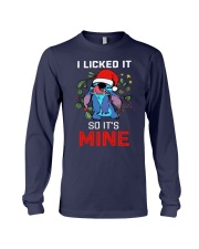 Stitch Christmas I Licked It So Its Mine Shirt Long Sleeve Tee thumbnail