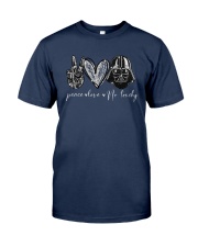 Peace Love Dark Side Shirt Classic T-Shirt tile