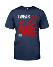 I Wear Red For My Sisters Shirt Classic T-Shirt tile