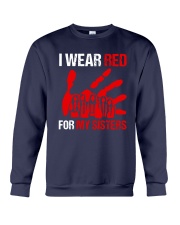 I Wear Red For My Sisters Shirt Crewneck Sweatshirt thumbnail