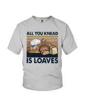 Vintage All You Knead Is Loaves Shirt Youth T-Shirt thumbnail