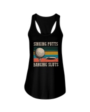 Vintage Golf Sinking Putts Bangin Sluts Shirt Ladies Flowy Tank thumbnail