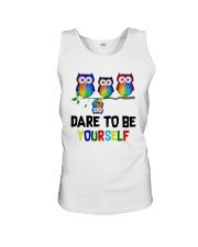 Owls Dare To Be Yourself Shirt Unisex Tank thumbnail