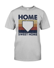 Vintage Baseball Home Sweet Home Shirt Classic T-Shirt tile