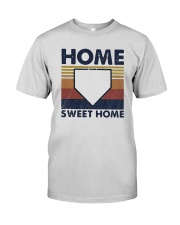 Vintage Baseball Home Sweet Home Shirt Premium Fit Mens Tee thumbnail