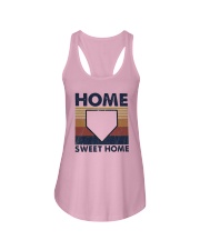Vintage Baseball Home Sweet Home Shirt Ladies Flowy Tank thumbnail
