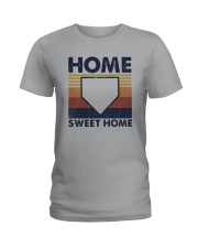 Vintage Baseball Home Sweet Home Shirt Ladies T-Shirt thumbnail
