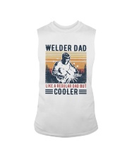 Vintage Welder Dad Like A Regular Dad But Shirt Sleeveless Tee thumbnail