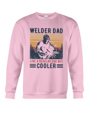 Vintage Welder Dad Like A Regular Dad But Shirt Crewneck Sweatshirt thumbnail
