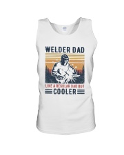 Vintage Welder Dad Like A Regular Dad But Shirt Unisex Tank thumbnail