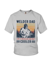 Vintage Welder Dad Like A Regular Dad But Shirt Youth T-Shirt thumbnail