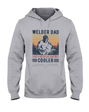 Vintage Welder Dad Like A Regular Dad But Shirt Hooded Sweatshirt thumbnail