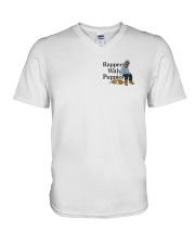 Rappers With Puppies Shirt Zumiez V-Neck T-Shirt thumbnail