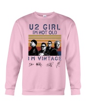 Vintage U2 Girl I'm Not Old I'm Vintage Shirt Crewneck Sweatshirt thumbnail