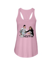 You Just Fold It In Shirt Ladies Flowy Tank thumbnail