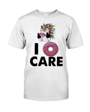 Unicorn Donut I Care Shirt Premium Fit Mens Tee thumbnail