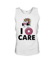 Unicorn Donut I Care Shirt Unisex Tank thumbnail