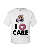 Unicorn Donut I Care Shirt Youth T-Shirt thumbnail
