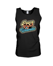 Peace Love Weenies Shirt Unisex Tank thumbnail