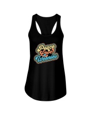 Peace Love Weenies Shirt Ladies Flowy Tank thumbnail