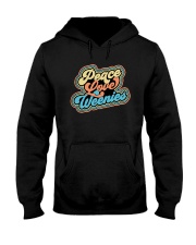Peace Love Weenies Shirt Hooded Sweatshirt thumbnail