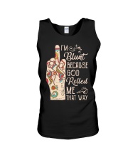 Hippie Fuck Im Blunt Because God Rolled Shirt Unisex Tank thumbnail