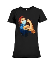 Coronavirus 2020 Strong Woman Nurse Shirt Premium Fit Ladies Tee thumbnail