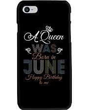 Happy Birthday A Queen 6 Phone Case tile