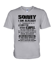 Sorry - Sexy and Crazy 5 V-Neck T-Shirt tile