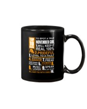 Top 10 Signs November Girl Mug tile