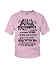 January Awesome Mom Youth T-Shirt tile