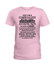 January Awesome Mom Ladies T-Shirt tile