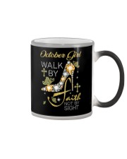 Walk By Faith 10 Color Changing Mug tile
