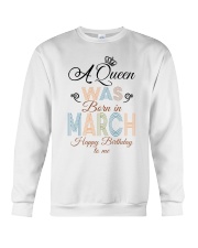 March Happy Birthday To Me Crewneck Sweatshirt tile