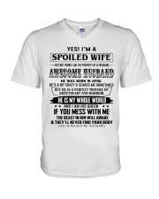 Awesome Husband 4 V-Neck T-Shirt tile
