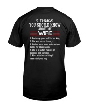 Five Things You Should Know About My Wife 1 Premium Fit Mens Tee tile