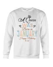 January Happy Birthday To Me Crewneck Sweatshirt tile