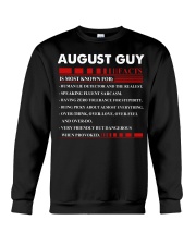 August Guy Facts Crewneck Sweatshirt tile