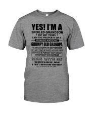 Grumpy Old Grandpa - Grandson 9 Premium Fit Mens Tee tile
