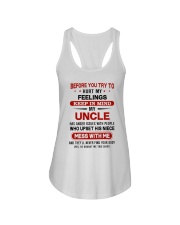 Feelings Keep In Mind Ladies Flowy Tank tile