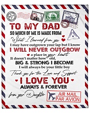 Blanket To My Dad Fleece Blanket - 50" x 60" front