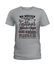 Tattoos Husbche Augen 3 Ladies T-Shirt tile