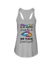 My Face 2 Ladies Flowy Tank tile
