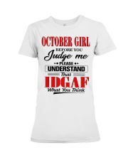 Before You Judge Me 10 Premium Fit Ladies Tee tile