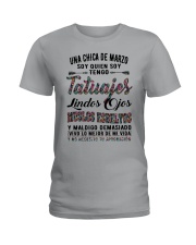 Tatuajes Lindos Ojos 3 Ladies T-Shirt tile